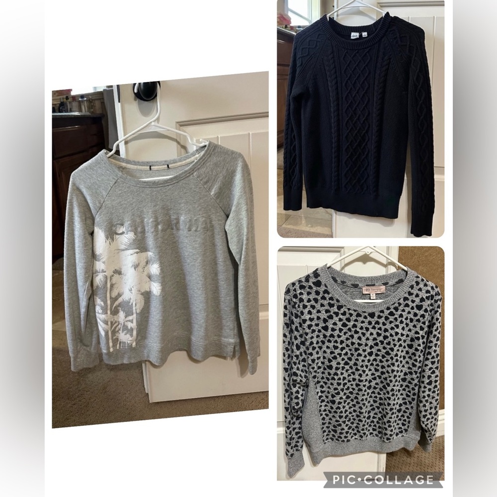 Bundle of 3 sweaters